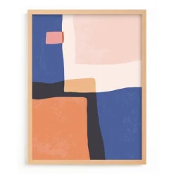 West Elm Provence Abstract No. 2 Framed Wall Art by Minted for