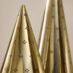 West Elm Punched Metal Tabletop Trees