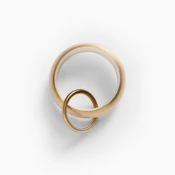 West Elm Quiet Glide Double Curtain Rings (Set of 7)