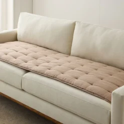 West Elm Quilted Sofa Overlay