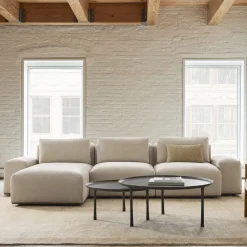 West Elm Quinten 3-Piece Chaise Sectional (130")