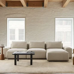 West Elm Quinten 3-Piece Chaise Sectional (130")