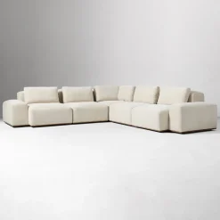 West Elm Quinten 5-Piece L-Shaped Chair Sectional (126")
