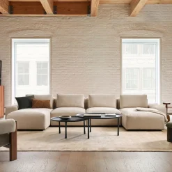 West Elm Quinten 4-Piece U-Shaped Chaise Sectional (164")