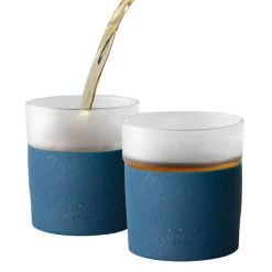 West Elm Rabbit Freezable Whiskey Glasses (Set of 2)