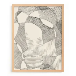 West Elm Random Land Framed Wall Art by Mnted for