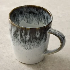 West Elm Reactive Glaze Stoneware Mugs Sets