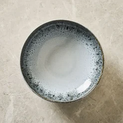 West Elm Reactive Glaze Stoneware Pasta Bowls