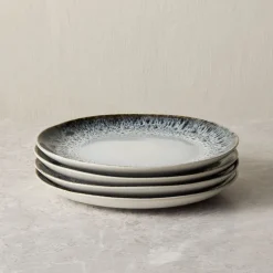 West Elm Reactive Glaze Stoneware Salad Plate Sets