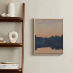 West Elm Reflection at Sunset Wall Art by Minted for
