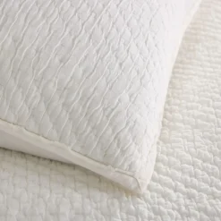 West Elm Reflections Matelasse Quilt & Shams