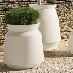 West Elm Remmi Ficonstone Indoor/Outdoor Planters