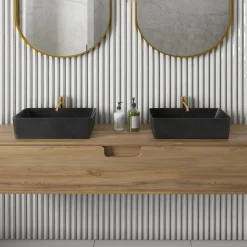 West Elm Reno Rectangle Handmade Vessel Sink