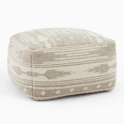 West Elm Retreat Pouf