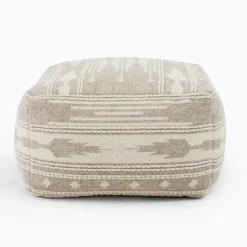 West Elm Retreat Pouf