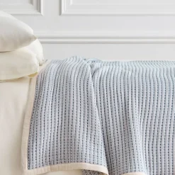 West Elm Reversible Double Cloth Blanket