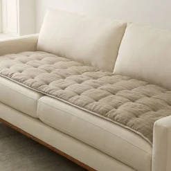 West Elm Reversible Quilted Sofa Overlay