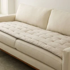 West Elm Reversible Quilted Sofa Overlay