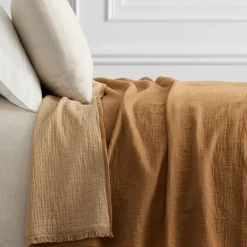 West Elm Reversible Two-Tone Blanket