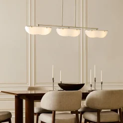 West Elm Reynolds Glass Chandelier (51")