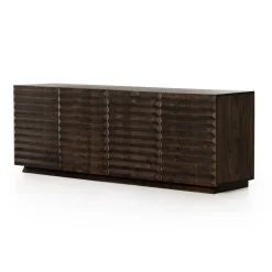 West Elm Ridged Doors Media Console (78")