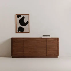 West Elm Rina Curved Pedestal Sideboard (72")