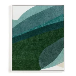West Elm "Rippling Fields" Framed Art by Minted for