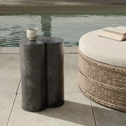 West Elm Romaric Outdoor End Table (13")