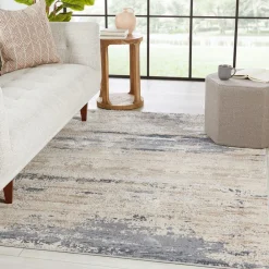 West Elm Ronan Abstract Landscape Performance Rug