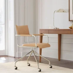 West Elm Ronan Leather Office Chair