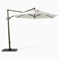 West Elm Round Cantilever Outdoor Patio Umbrella (10')