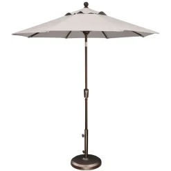 West Elm Round Outdoor Market Umbrella (7.5')