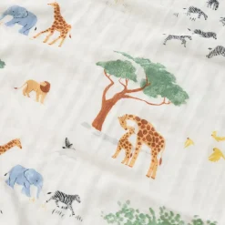 West Elm Safari Organic Cotton Swaddle Set