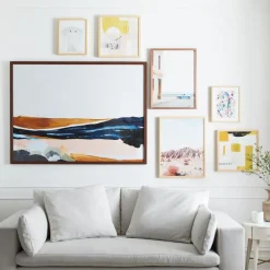 West Elm Sandspit by Kayla King Framed Wall Art by Minted for