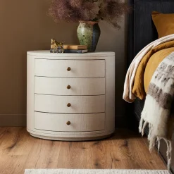 West Elm Sarafina Oval Nightstand (26")