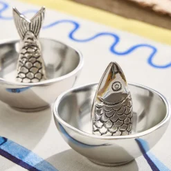 West Elm Sardine Metal Salt Pinches (Set of 2)
