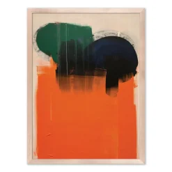 West Elm Saturated Color Abstracts 10 Framed Wall Art by Coup d'Esprit Ltd.