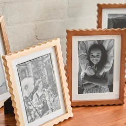 West Elm Scallop Wood Frames