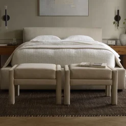 West Elm Scarlett Ottoman