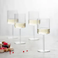 West Elm Schott Zwiesel Modo Crystal White Wine Glasses (Set of 4)
