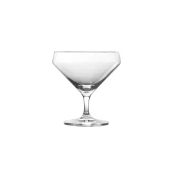 West Elm Schott Zwiesel Pure Crystal Short Stem Martini Glasses (Set of 6)