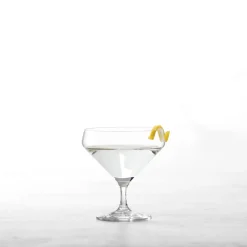 West Elm Schott Zwiesel Pure Crystal Short Stem Martini Glasses (Set of 6)
