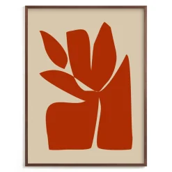 West Elm Sculpt Framed Wall Art by Minted for