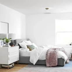 West Elm Sculptural Cone Flush Mount