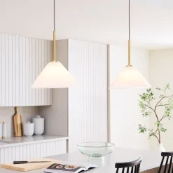 West Elm Sculptural Cone Pendant