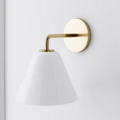West Elm Sculptural Cone Sconce