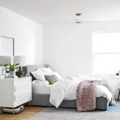 West Elm Sculptural Globe Flush Mount