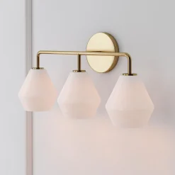 West Elm Sculptural 3-Light Geo Sconce