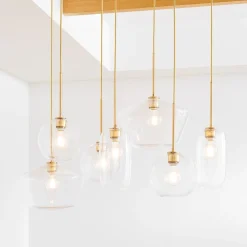 West Elm Sculptural 7-Light Multi Chandelier