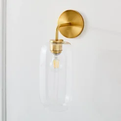 West Elm Sculptural Pebble Sconce